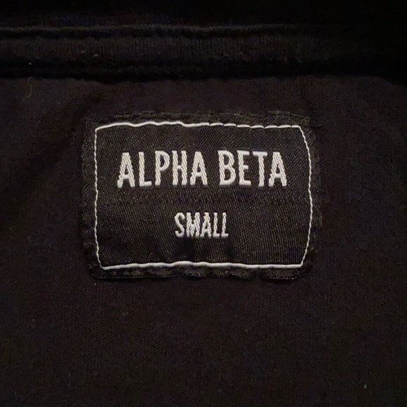 Alpha Beta Dinosaur Pattern T-Shirt - Picture 3 of 4